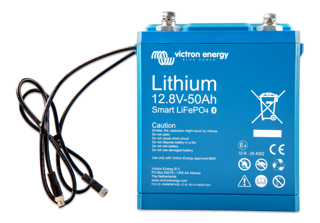 Batería de Litio 12 8V 50Ah Serie Smart TeknoSolar