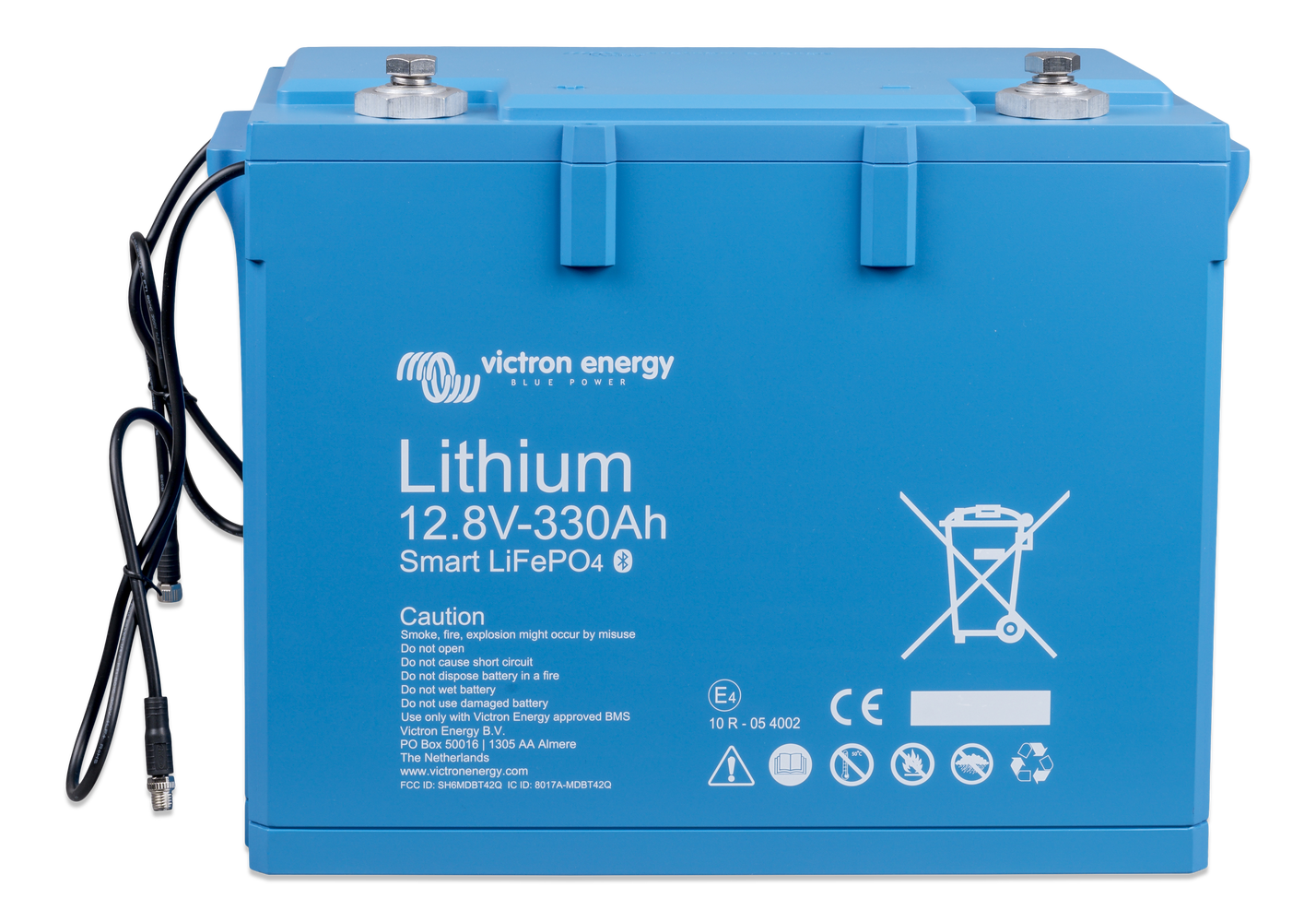 Batería litio Enerlit litio Cegasa 12V 100Ah 1,3kWh BMS autónoma