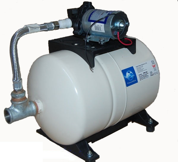 Grupo de presión Shurflo 2088-592-144 220V + Acumulador PWB‐20 litros  SHURflo