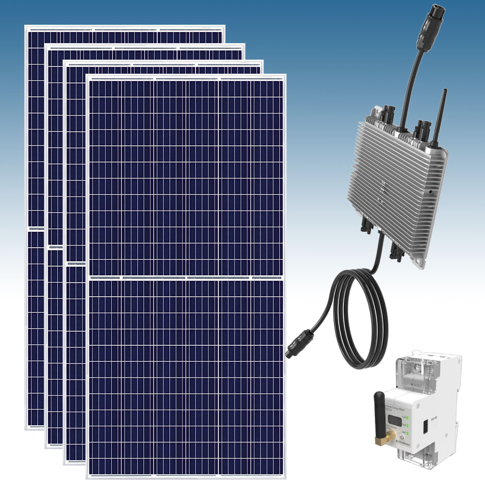 Kit autoconsumo 900W con Microinversor Turbo Energy 1.6 + 2 Paneles Solares  Hestia 470W AP5-Pack 2247-defaultCombination